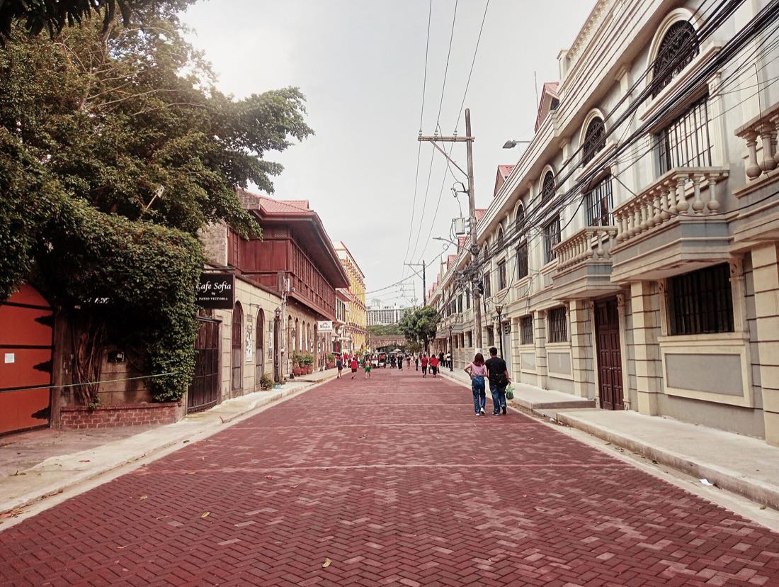 General Luna Street in Intramuros, Manila