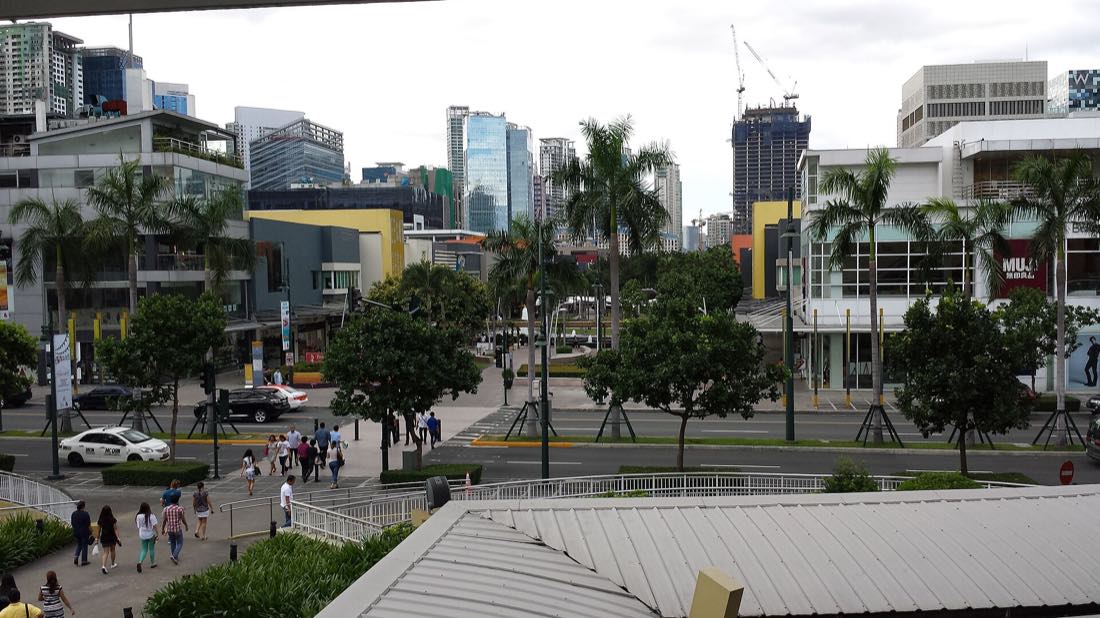 Bonifacio High Street in Bonifacio Global City, Metro Manila
