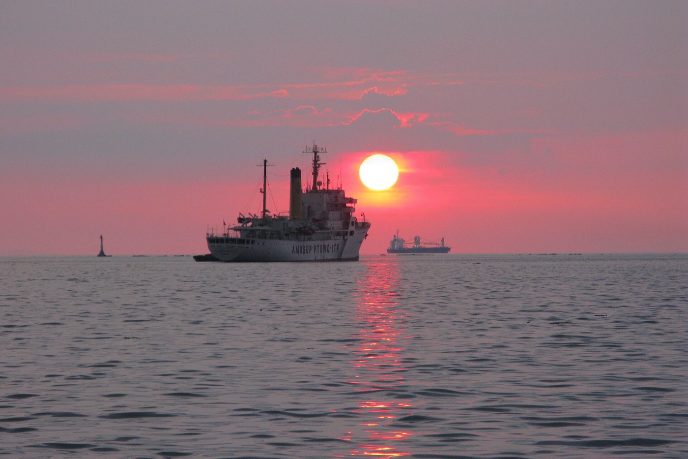 Sunset over Manila Bay